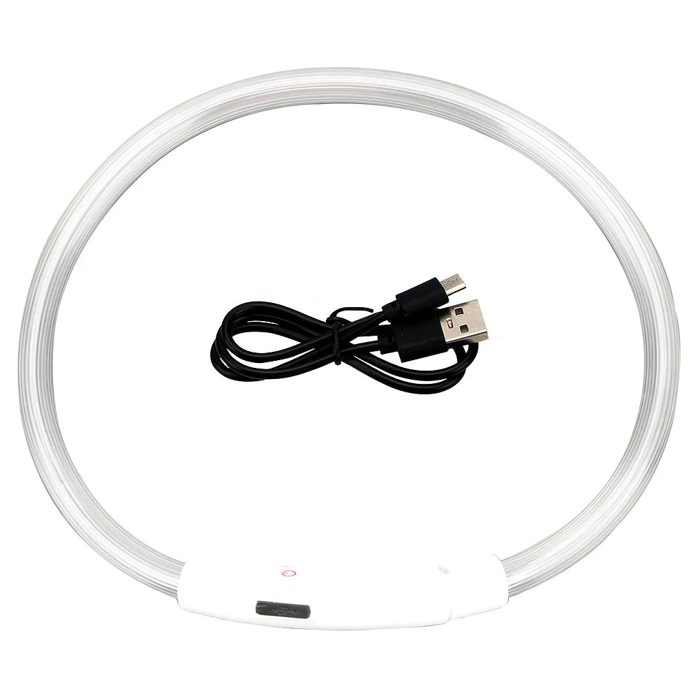 LED Rechargeable Dog Collar
