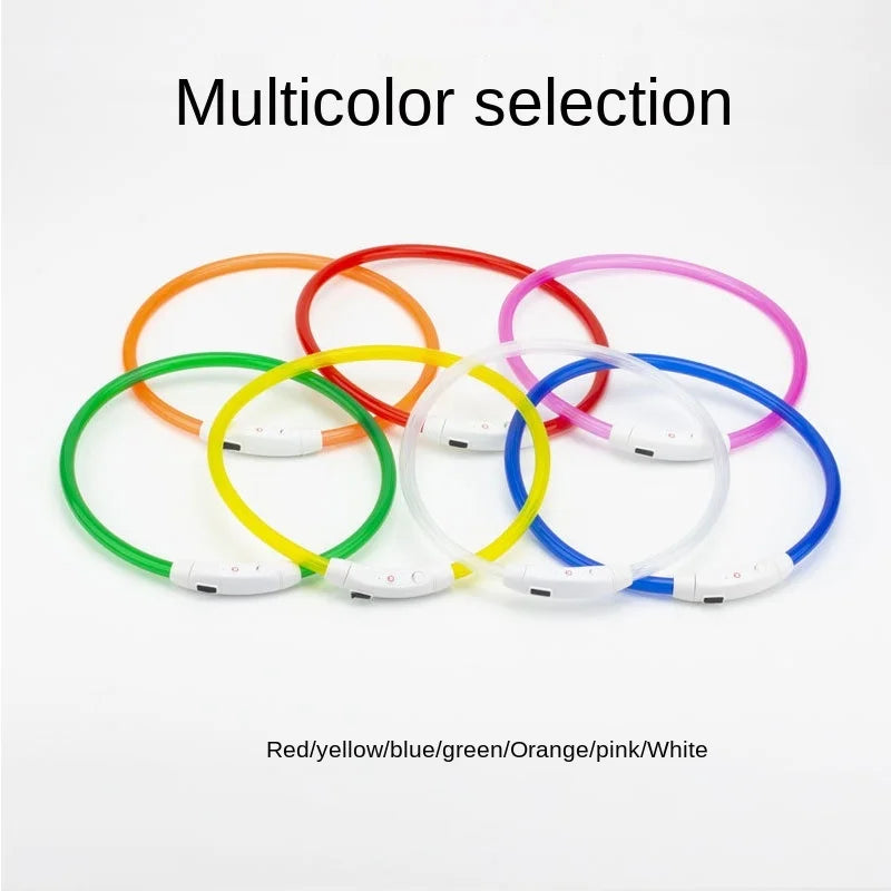LED Rechargeable Dog Collar