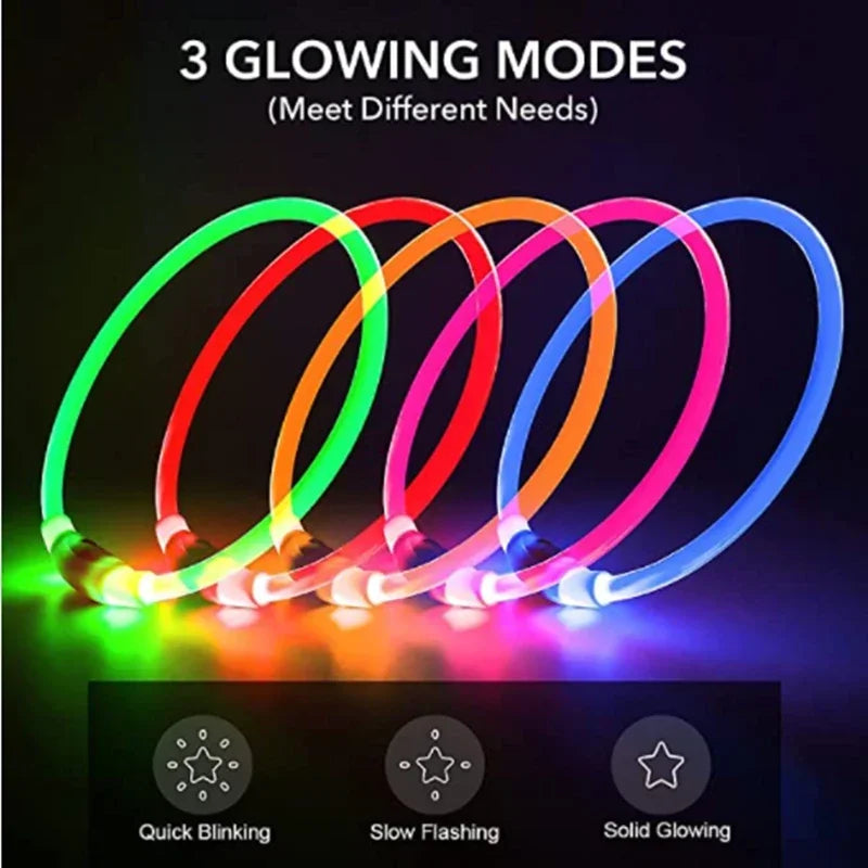 LED Light Up Dog Collar