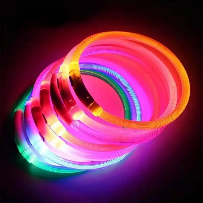 LED Rechargeable Dog Collar